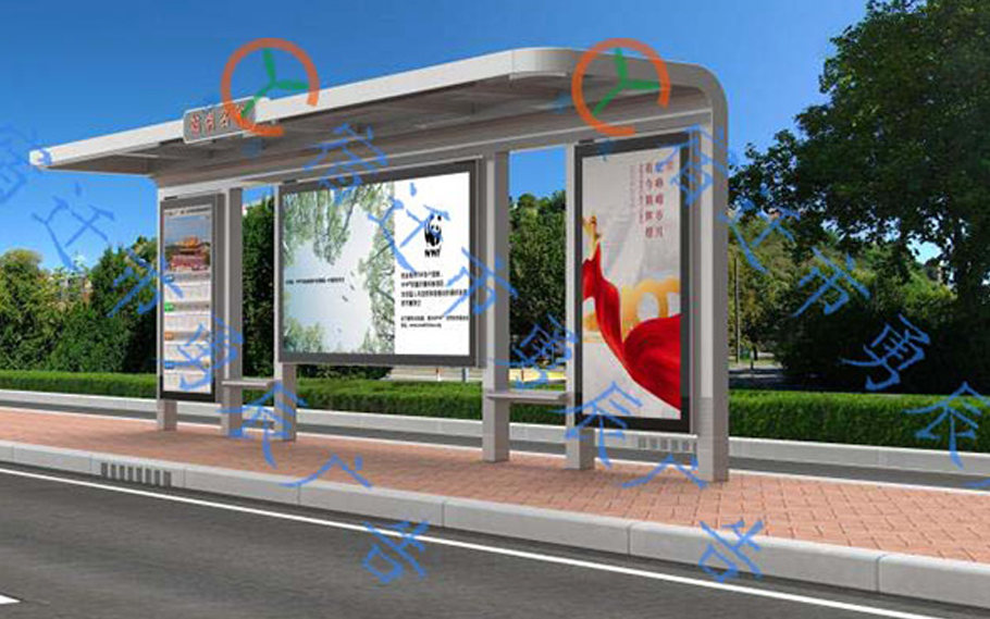 淮南候车亭第二车发货